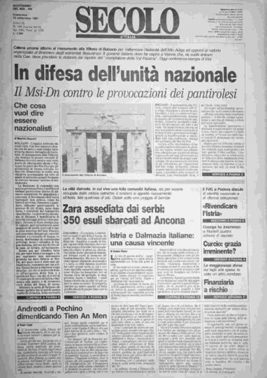 domenica 15 settembre 1991