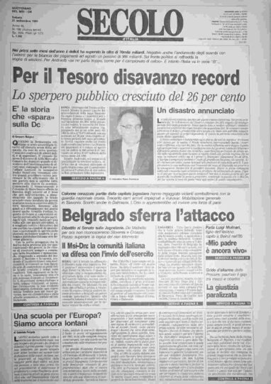 sabato 21 settembre 1991