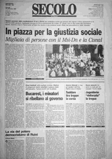 giovedì 26 settembre 1991