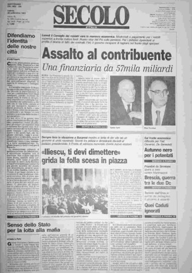 sabato 28 settembre 1991