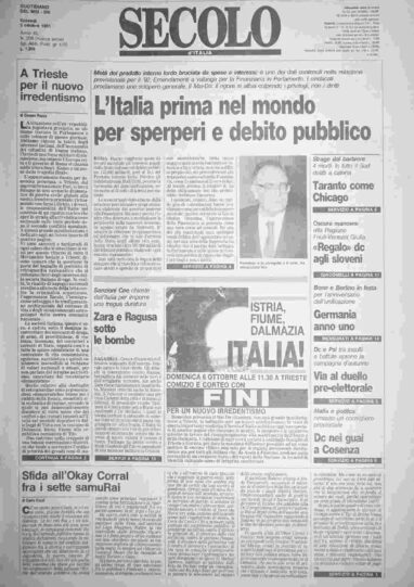 giovedì 3 ottobre 1991