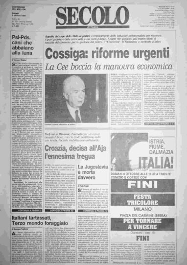 sabato 5 ottobre 1991