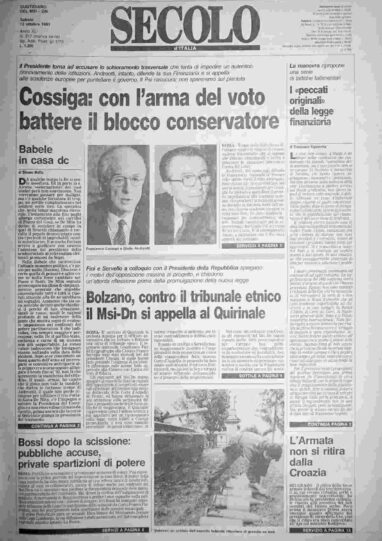 sabato 12 ottobre 1991