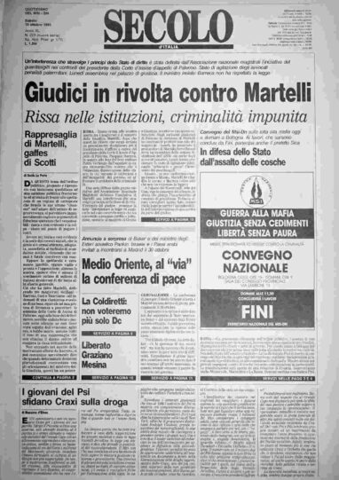 sabato 19 ottobre 1991