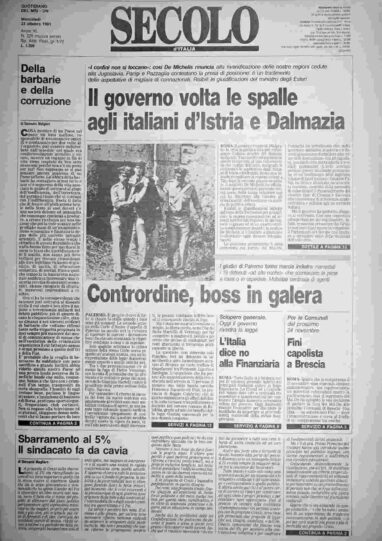 mercoledì 23 ottobre 1991