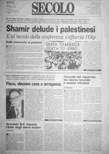 venerdì 1 novembre 1991