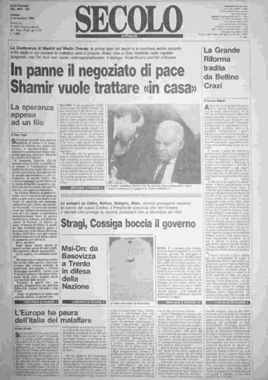 sabato 2 novembre 1991