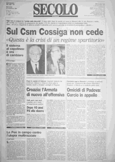 mercoledì 20 novembre 1991