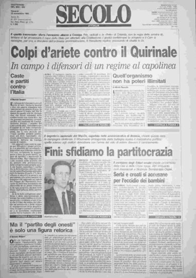 venerdì 22 novembre 1991
