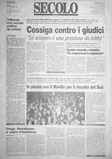 sabato 30 novembre 1991