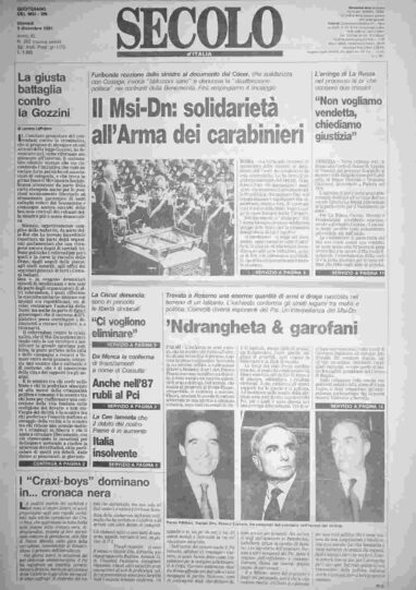 giovedì 5 dicembre 1991