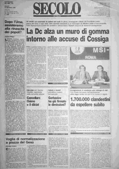 giovedì 19 dicembre 1991