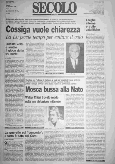 sabato 21 dicembre 1991