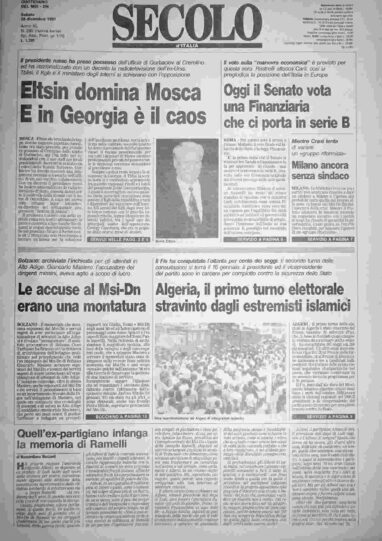 sabato 28 dicembre 1991