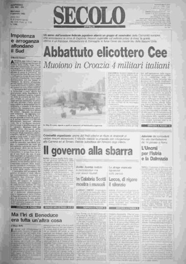 mercoledì 8 gennaio 1992