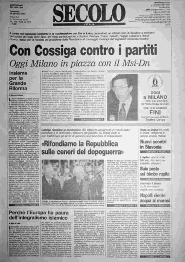 domenica 19 gennaio 1992