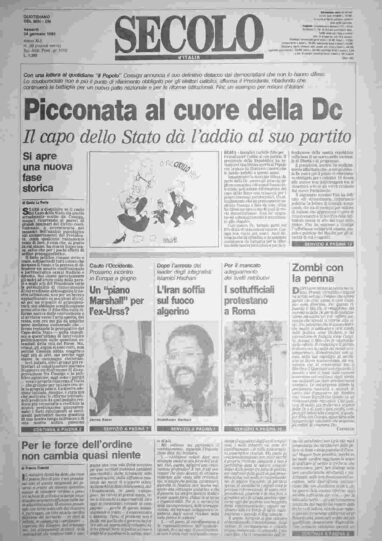venerdì 24 gennaio 1992