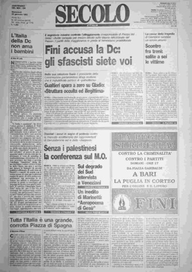 mercoledì 29 gennaio 1992