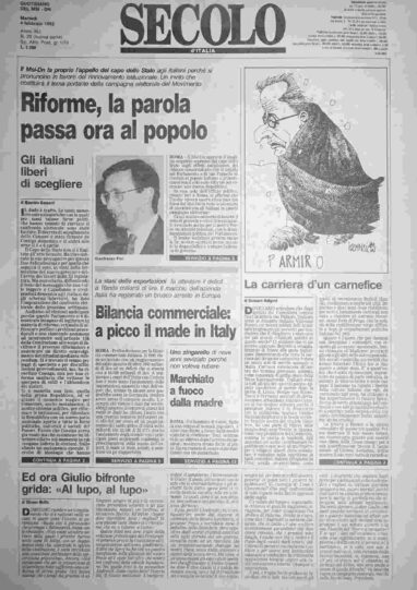 martedì 4 febbraio 1992