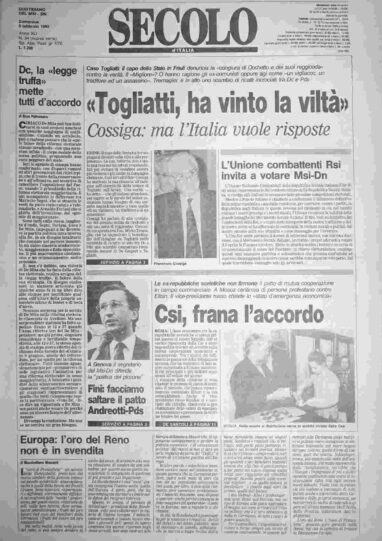 domenica 9 febbraio 1992