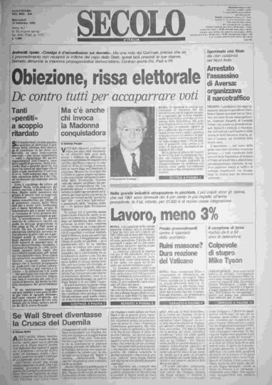 mercoledì 12 febbraio 1992