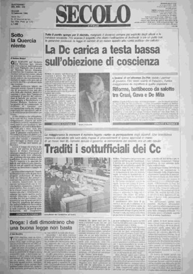 giovedì 13 febbraio 1992