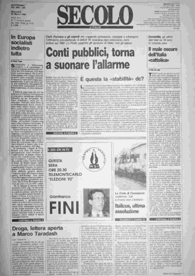 mercoledì 25 marzo 1992