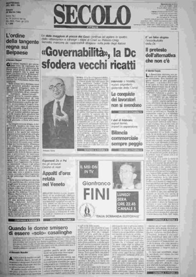 sabato 28 marzo 1992