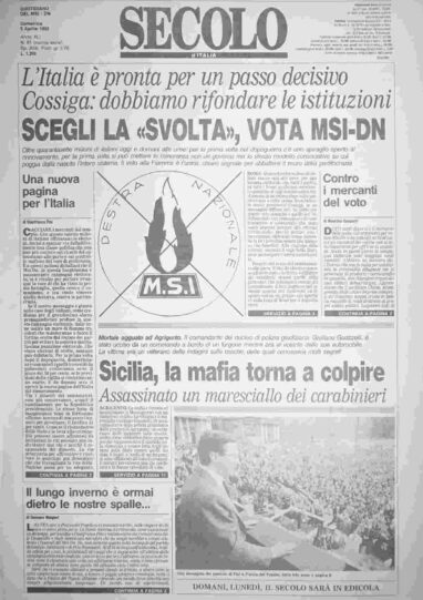 domenica 5 aprile 1992