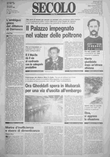 mercoledì 22 aprile 1992