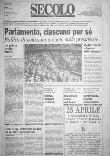 venerdì 24 aprile 1992