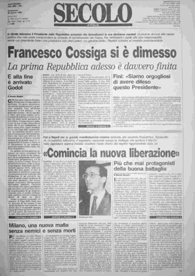 domenica 26 aprile 1992