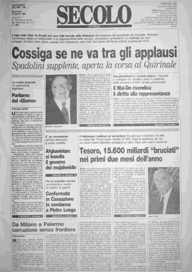 mercoledì 29 aprile 1992