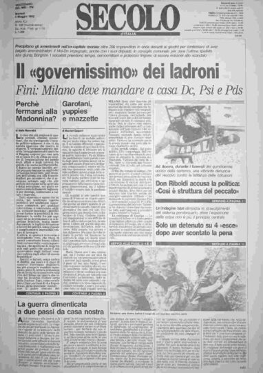 martedì 5 maggio 1992
