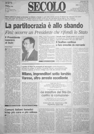 martedì 12 maggio 1992