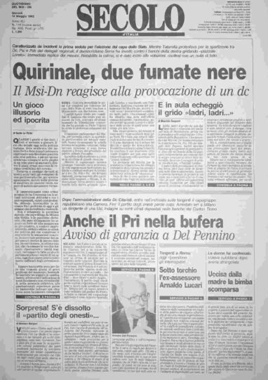 giovedì 14 maggio 1992