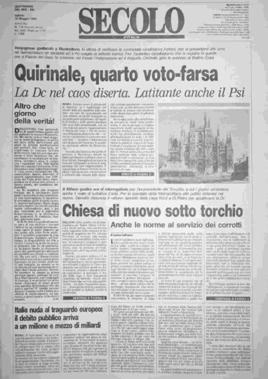 sabato 16 maggio 1992