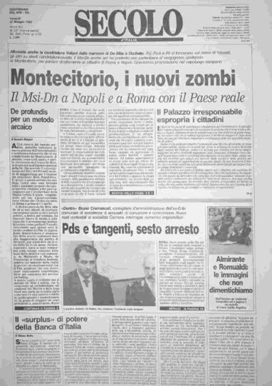 venerdì 22 maggio 1992