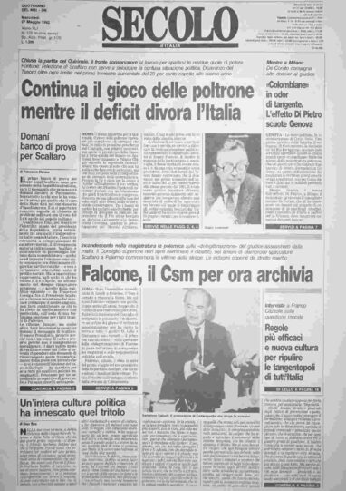 mercoledì 27 maggio 1992
