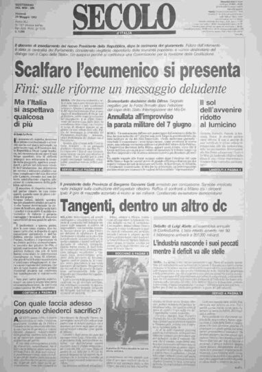 venerdì 29 maggio 1992