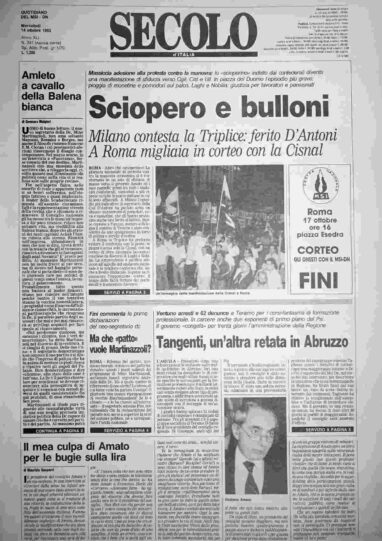 mercoledì 14 ottobre 1992