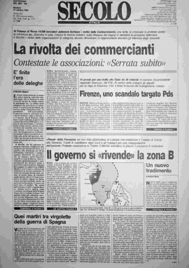martedì 27 ottobre 1992