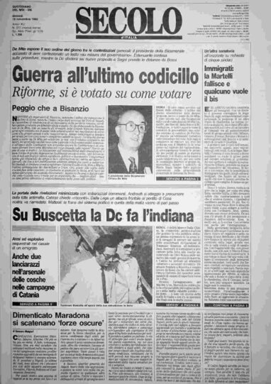 giovedì 19 novembre 1992