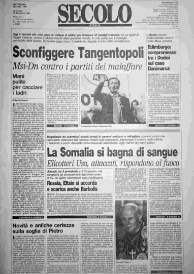domenica 13 dicembre 1992