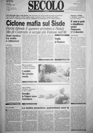 domenica 27 dicembre 1992