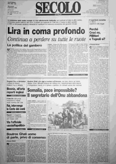 mercoledì 6 gennaio 1993