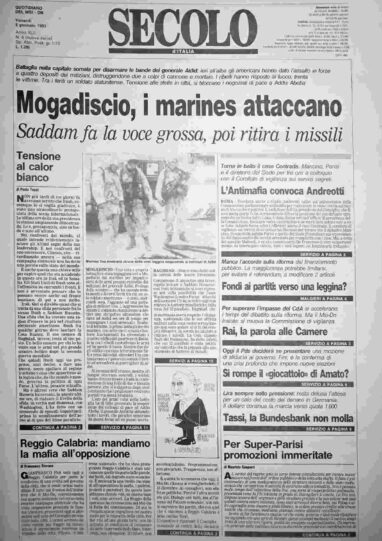 venerdì 8 gennaio 1993