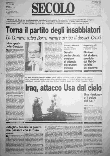 giovedì 14 gennaio 1993