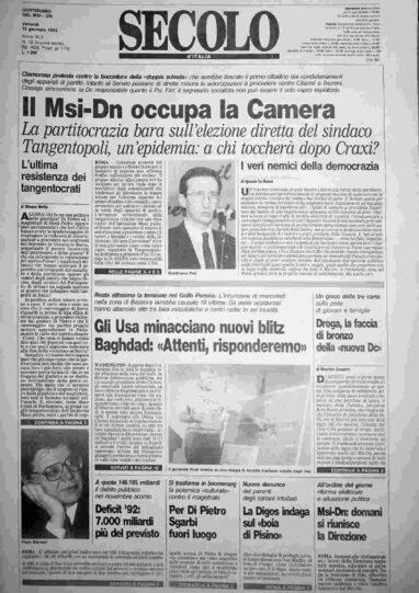 venerdì 15 gennaio 1993