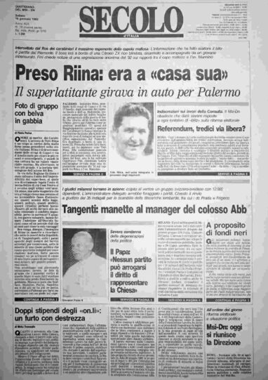 sabato 16 gennaio 1993